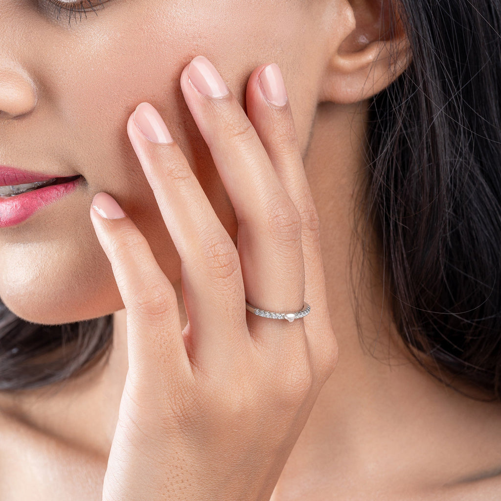 Heartfelt Circle Ring
