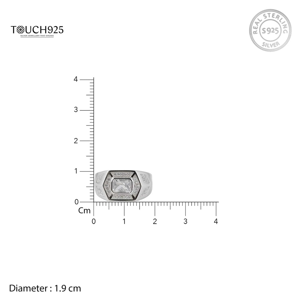 Majesty CZ Ring - Touch925