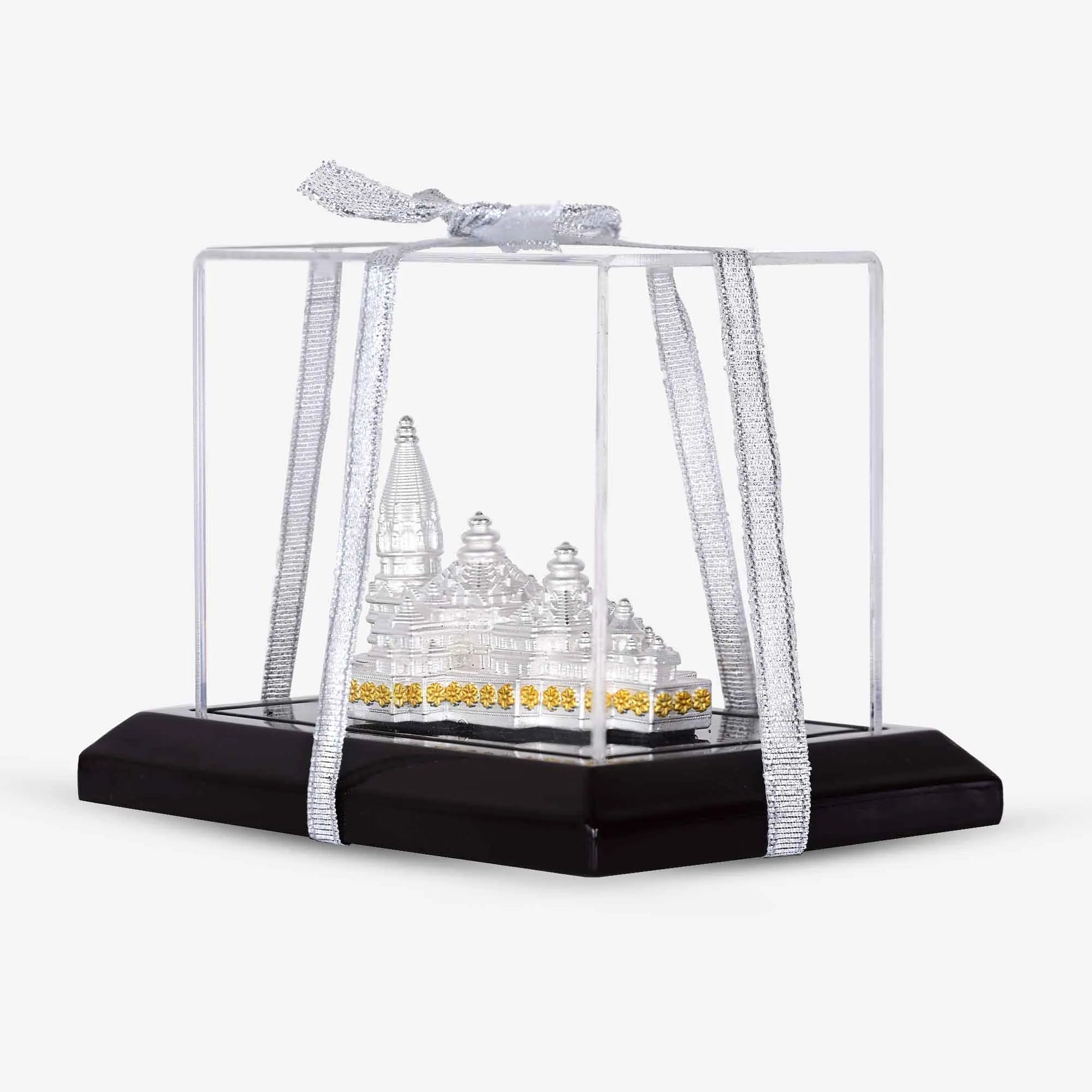 Silver Ram Mandir Miniature - Touch925
