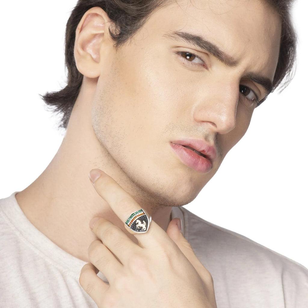 Finesse CZ Ferrari Ring - Touch925