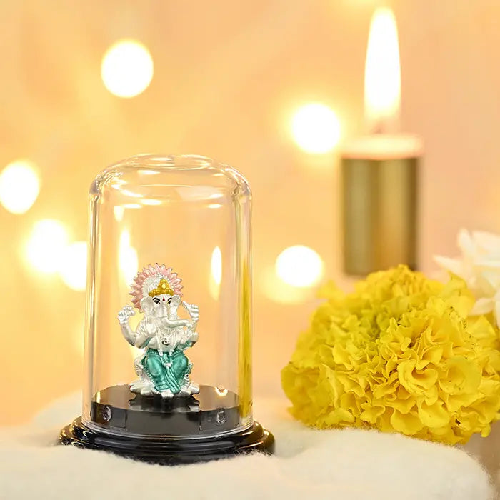 999 Silver Ekdant Ganesh Murti - Touch925