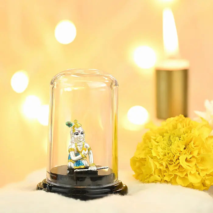 999 Silver Nanhe Kanha Idol