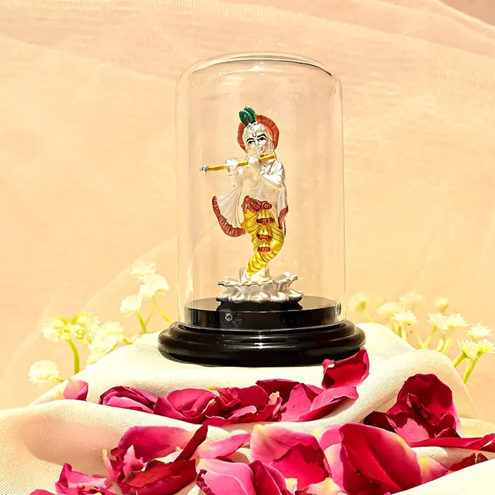 999 Silver Shree Krishna Ji Idol - Touch925