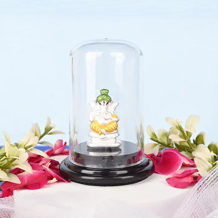 999 Silver Vighnaharta Ganesh Murti