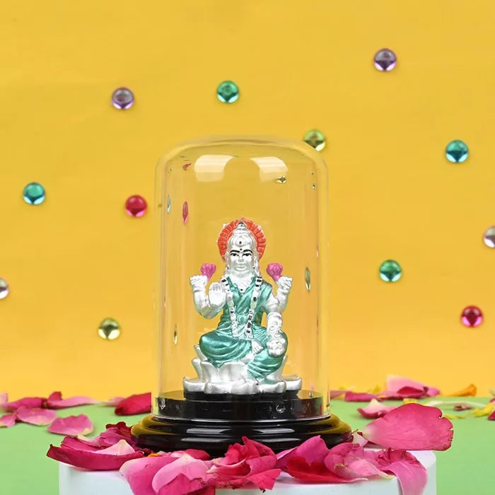 999 Silver Lakshmi Narayan Grace Idol - Touch925