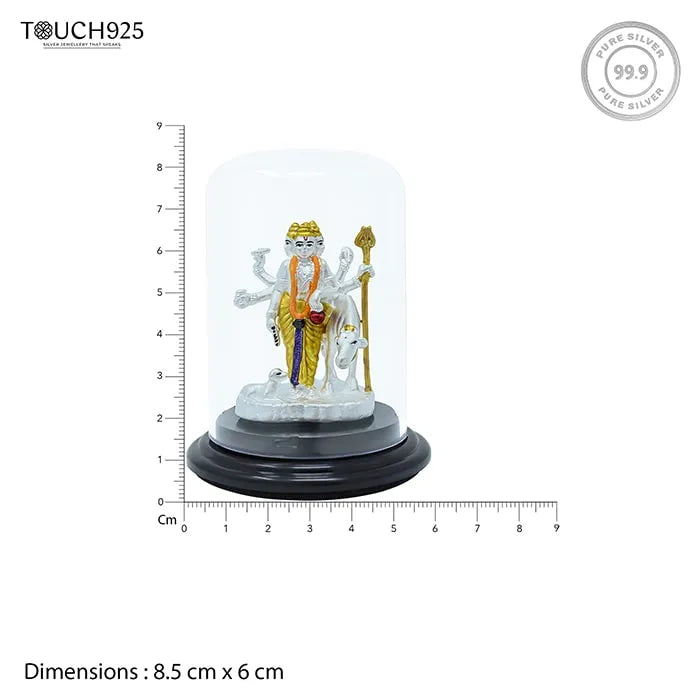 999 Silver Dattatreya Eternal Blessing Idol - Touch925