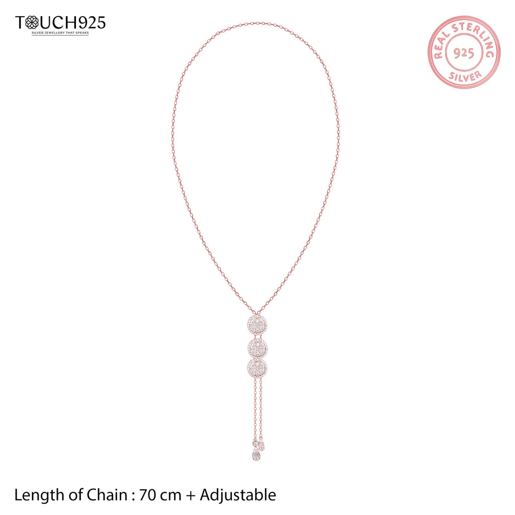 Circlet Symphony Silver Necklace Set