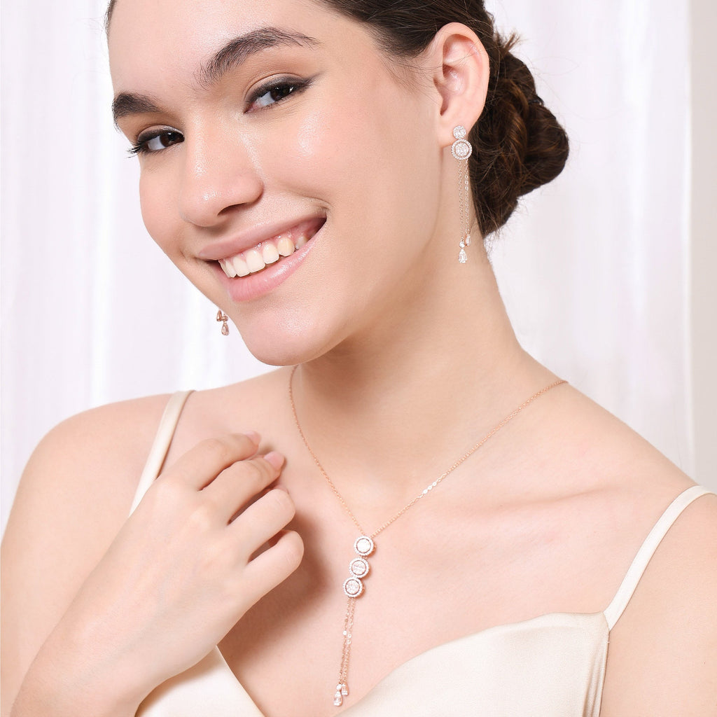 Circlet Symphony Silver Necklace Set