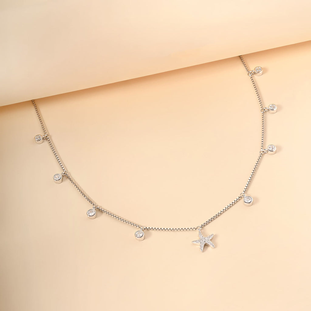 Charm Starfish Necklace