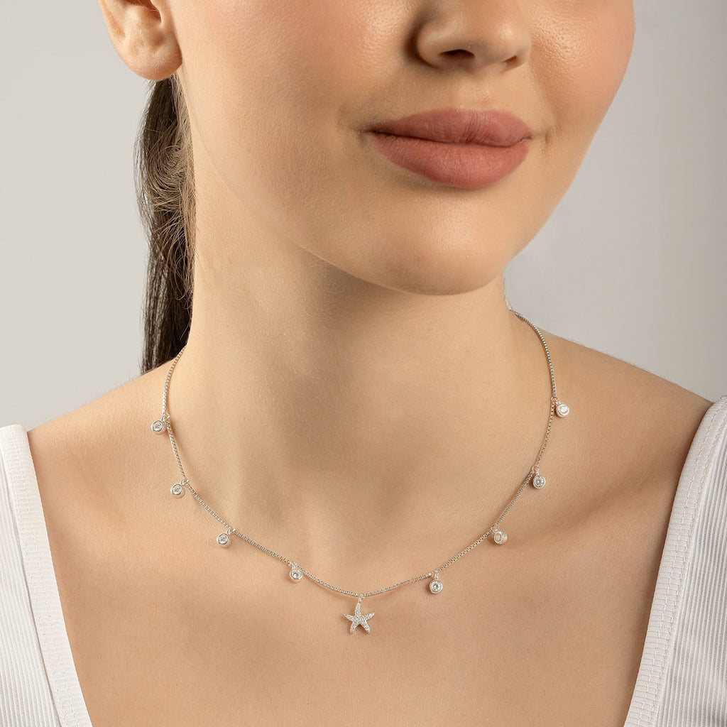 Charm Starfish Necklace