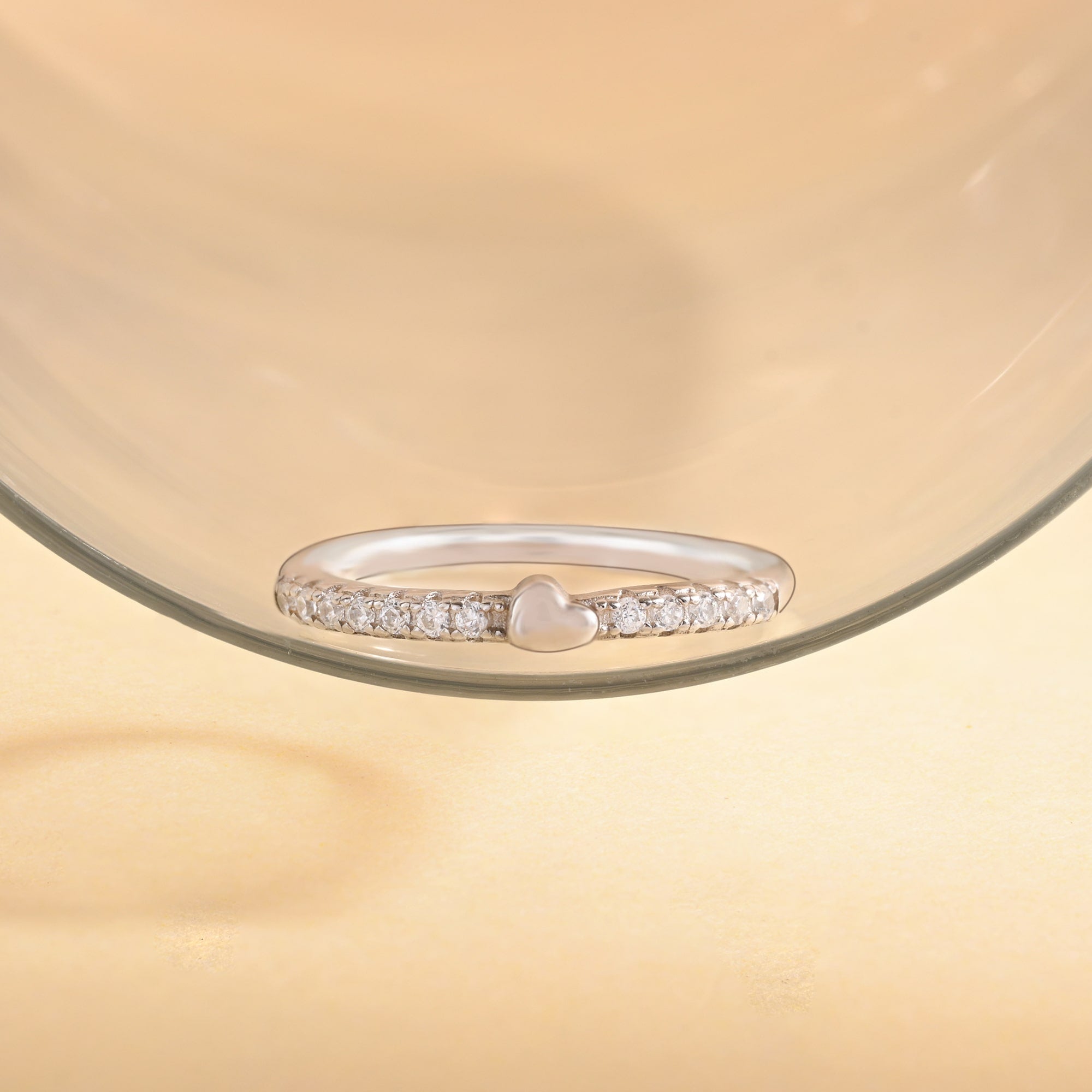 Heartfelt Circle Ring