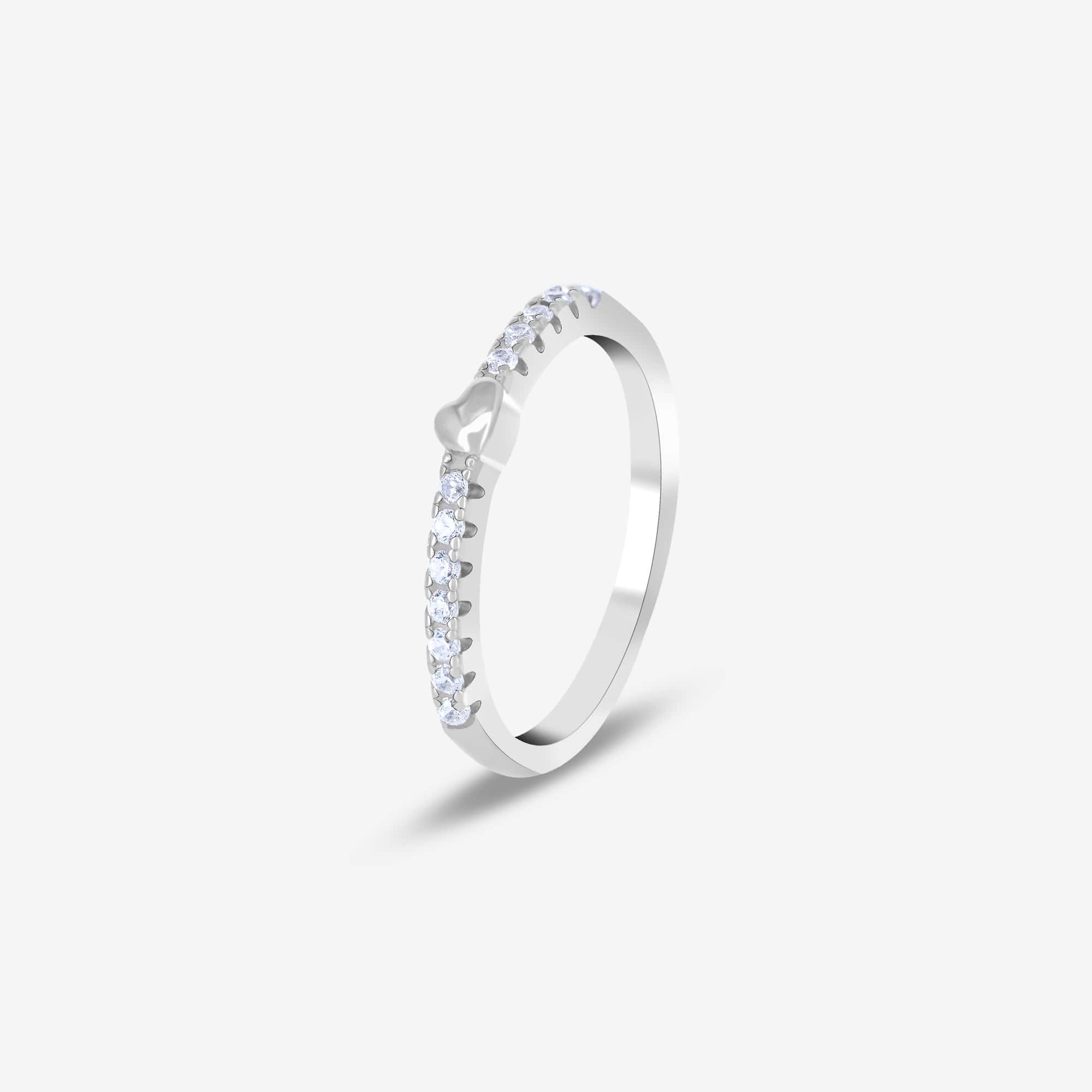 Heartfelt Circle Ring