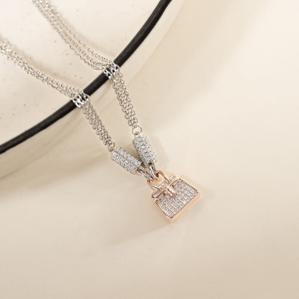 Lock Pendant Necklace