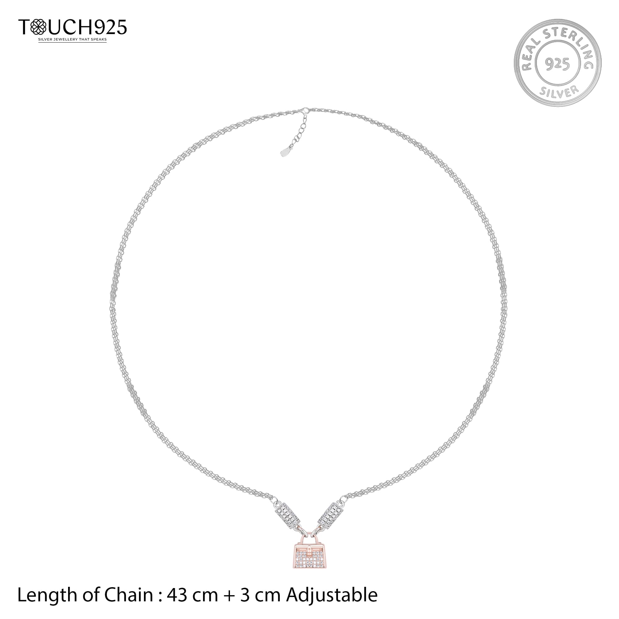 Lock Pendant Necklace