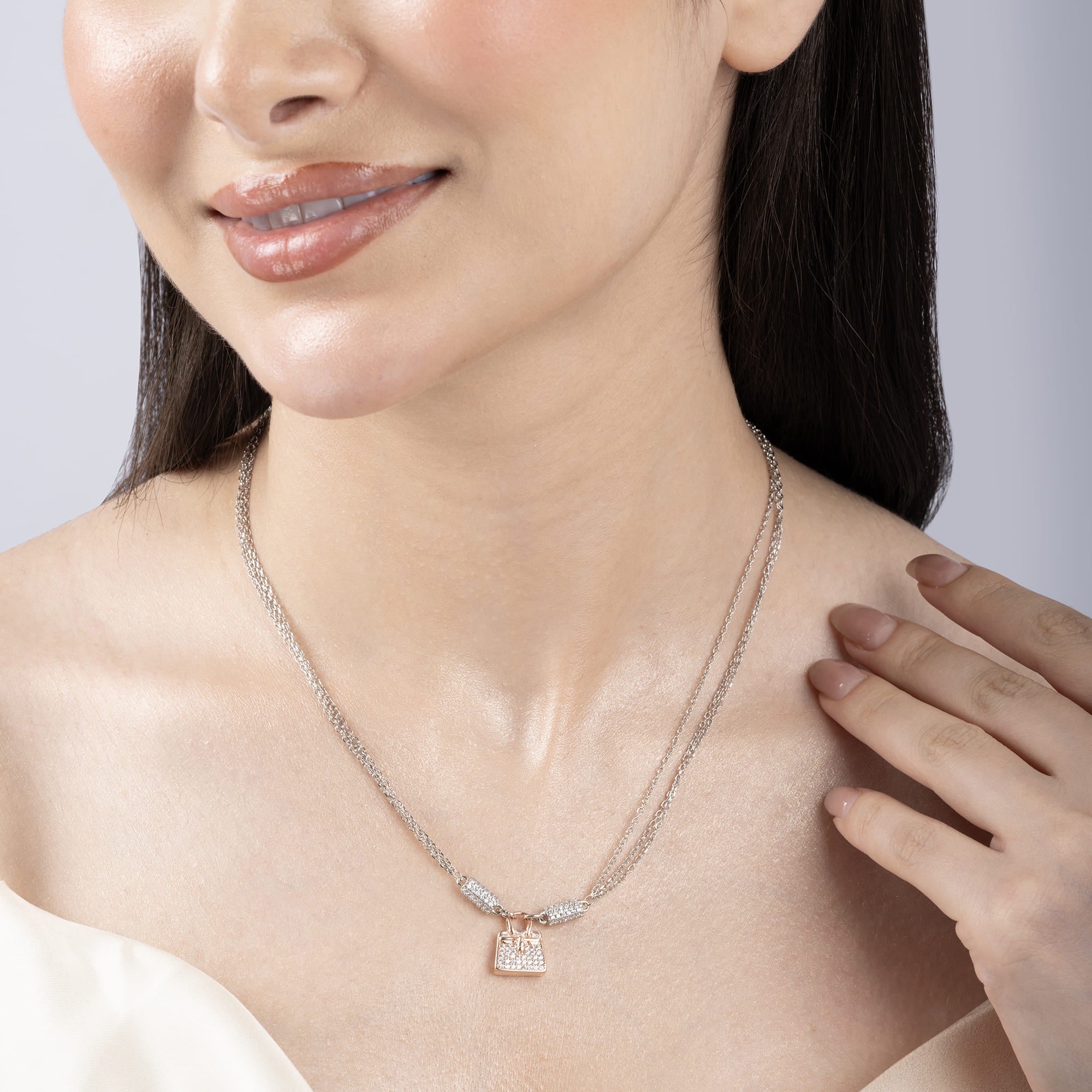 Lock Pendant Necklace