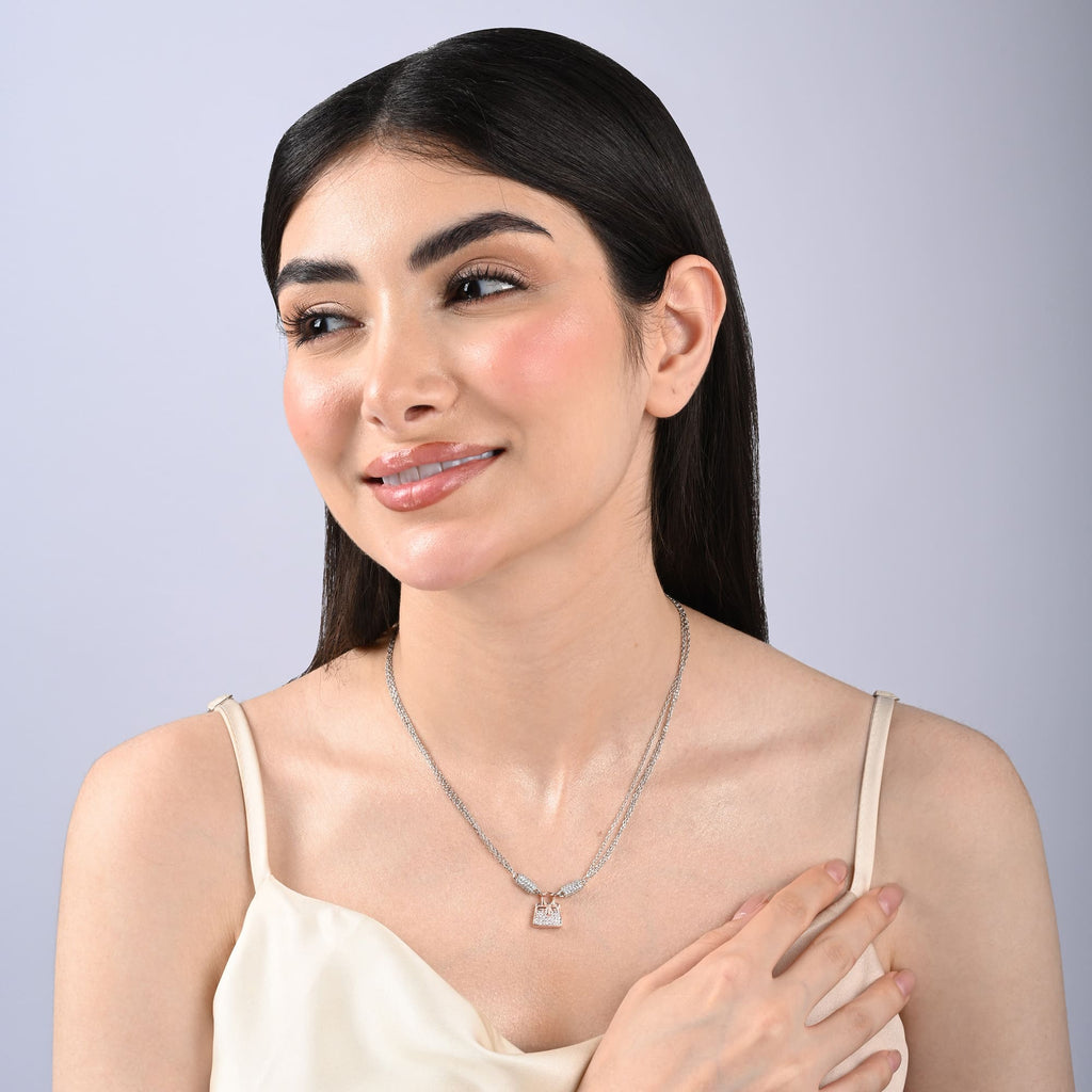 Lock Pendant Necklace