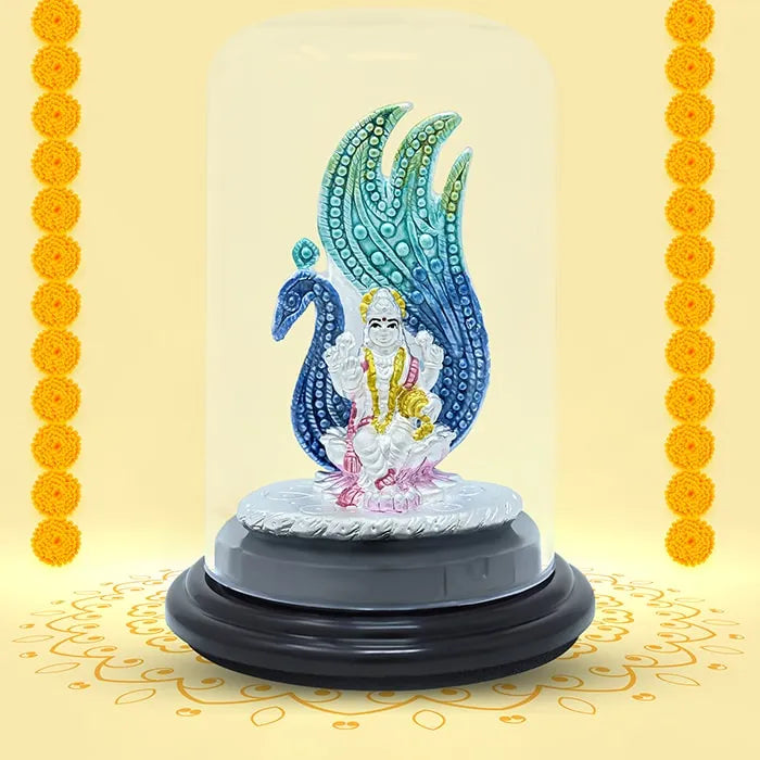 999 Silver Lakshmi Eternal Form Idol - Touch925