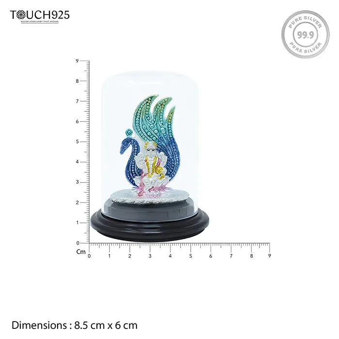 999 Silver Lakshmi Eternal Form Idol - Touch925