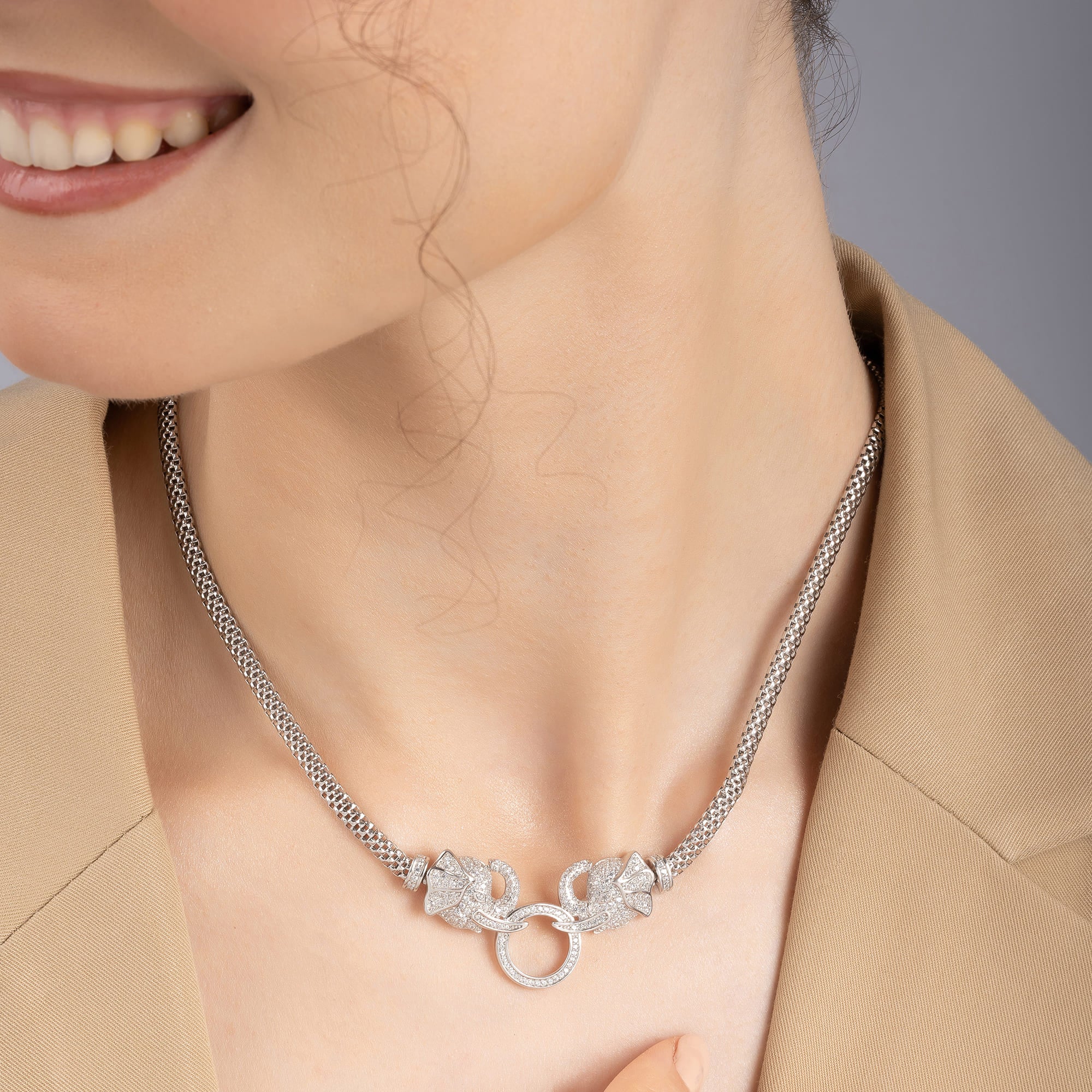 Artisanal Knots Statement Necklace