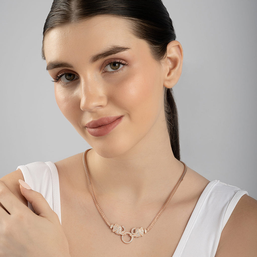 Artisanal Knots Statement Necklace