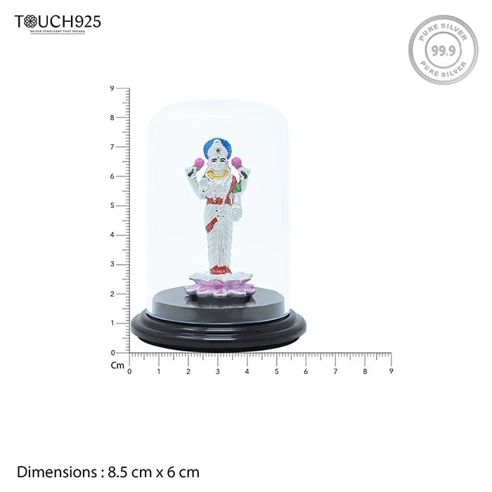 999 Silver Laxmi Mata Timeless Form Idol - Touch925