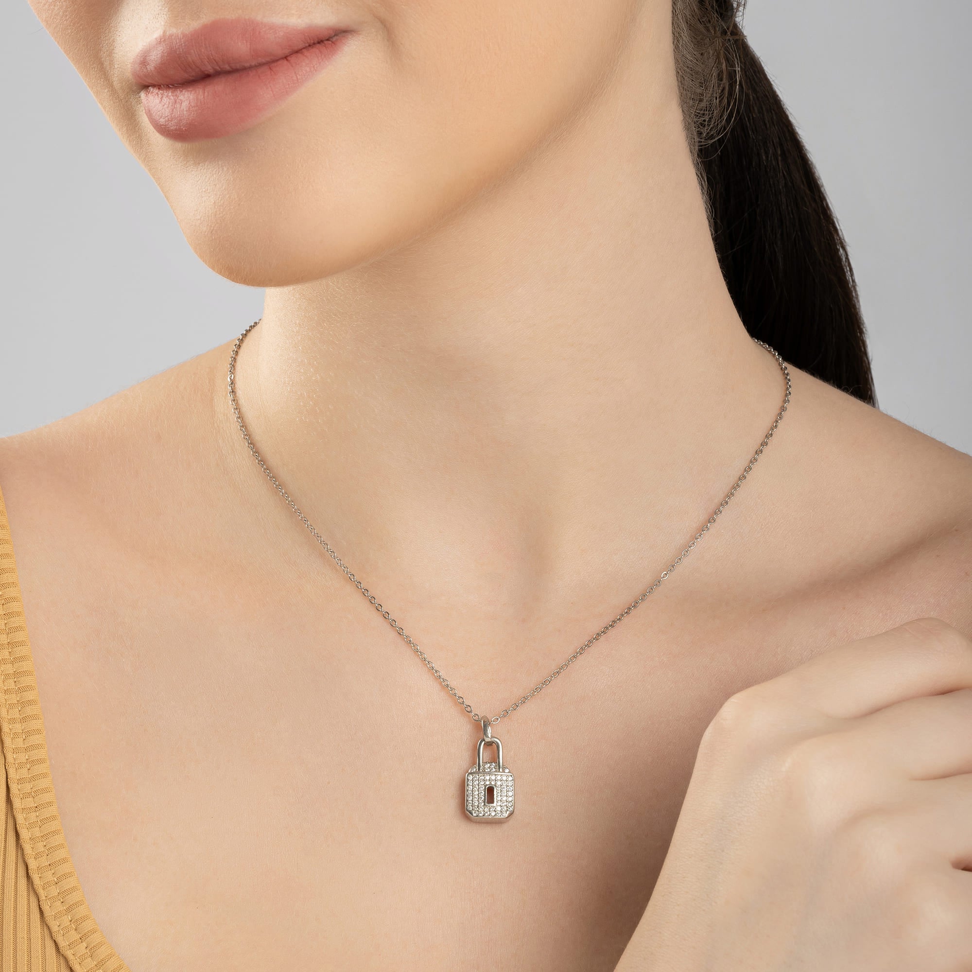 Classic Lock Necklace