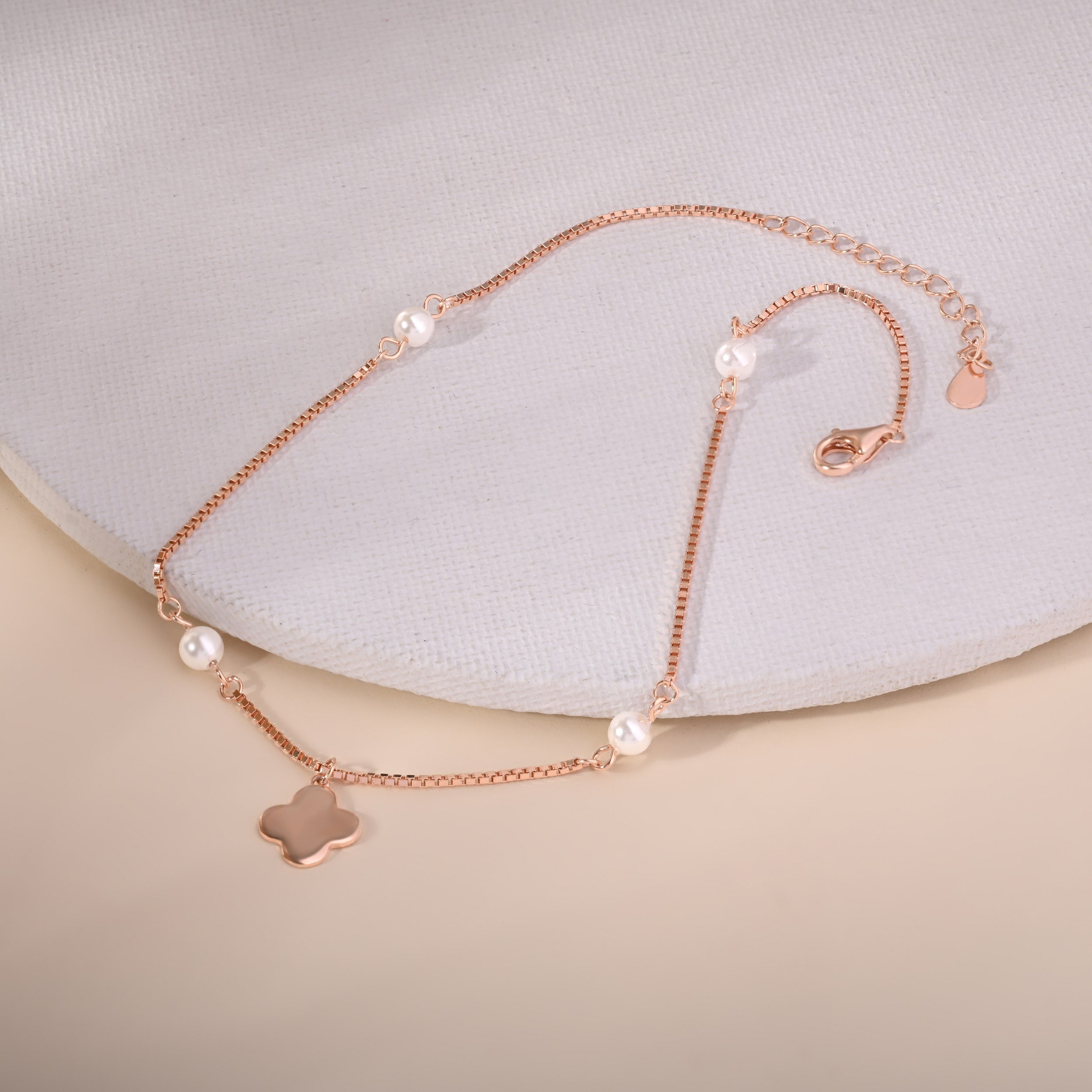 Pearl Charm Anklet