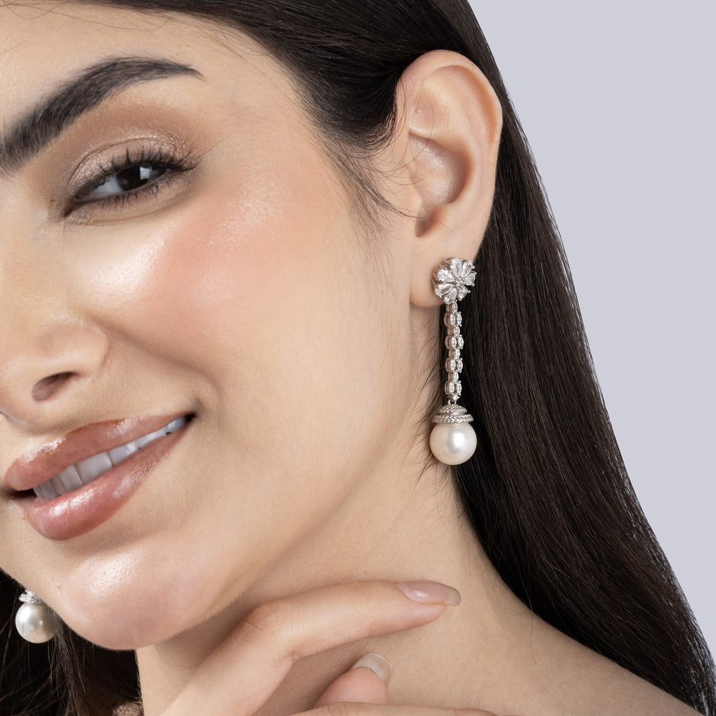 Pearl CZ Cascade Dangler