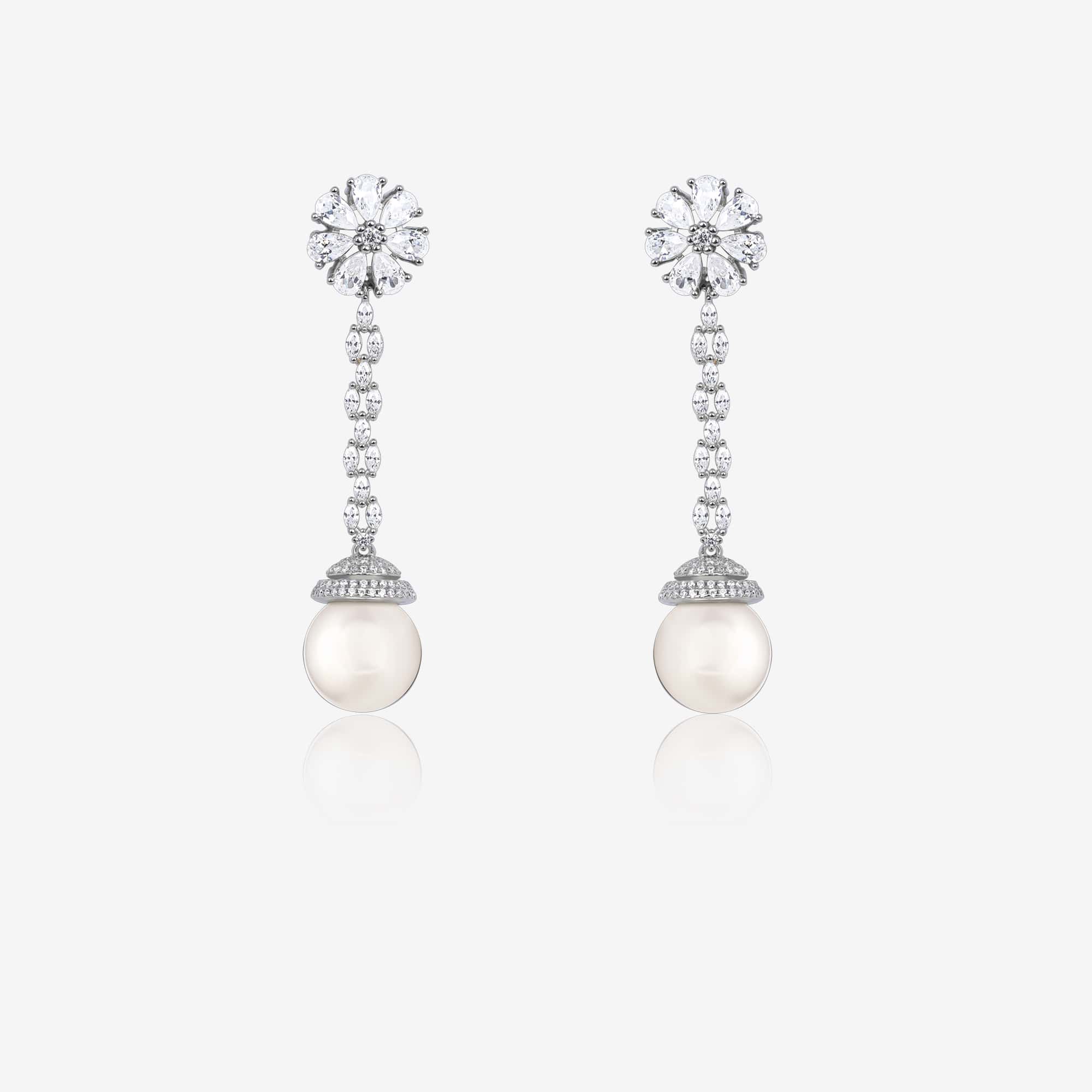 Pearl CZ Cascade Dangler