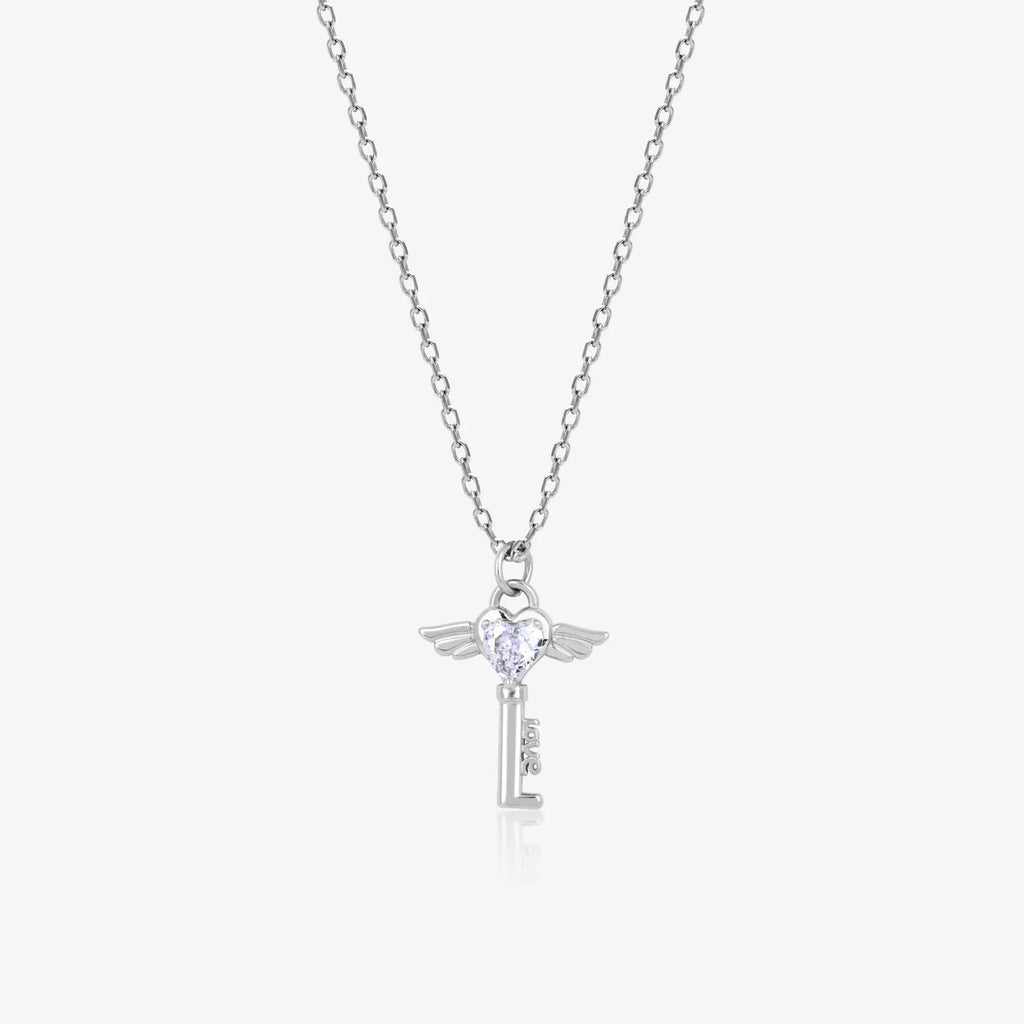 Silver Key & Chain Bracelet Duo - Touch925