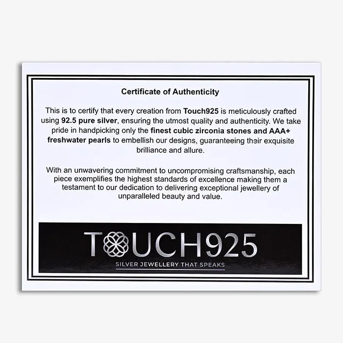 Silver Authenticity Certificate