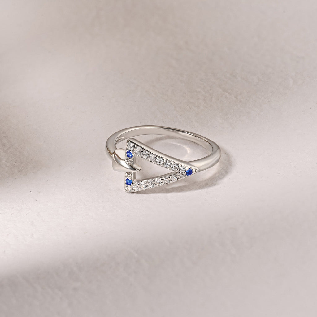 Celestial Triangle Ring