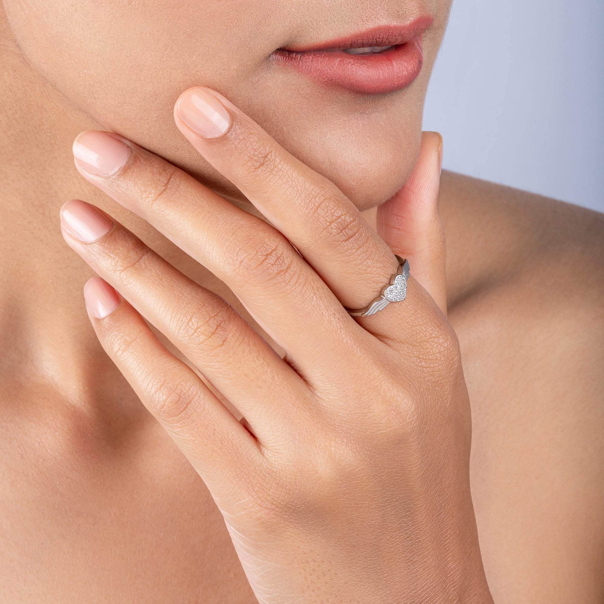 Angelic Embrace Ring