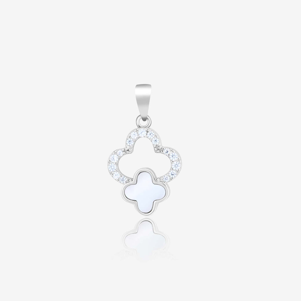 Zircon Bloom Pendant Set