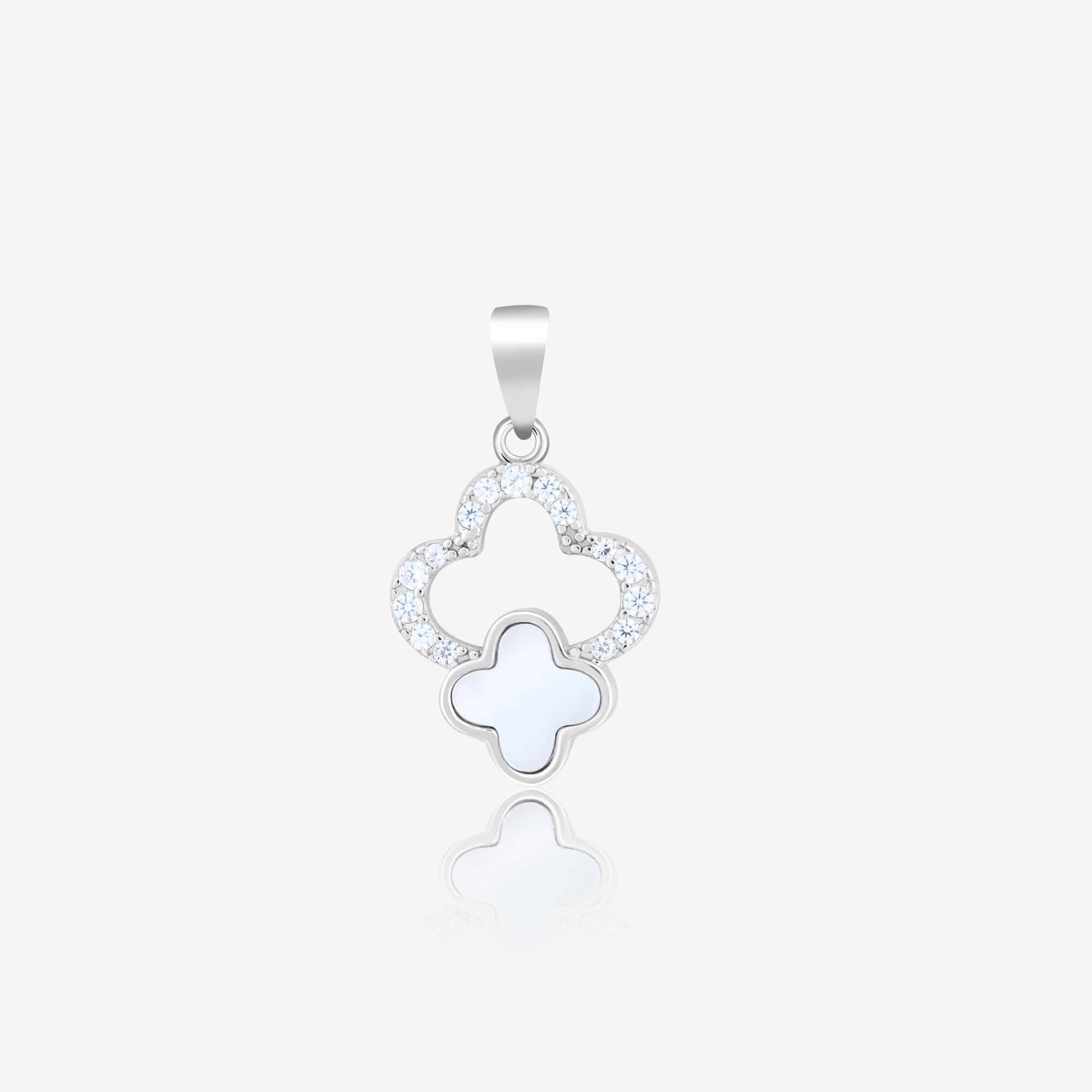 Zircon Bloom Pendant Set