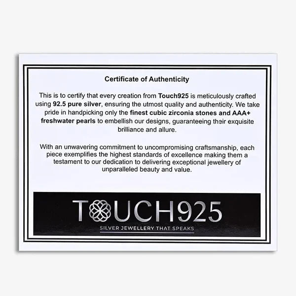 Silver Authenticity Certificate
