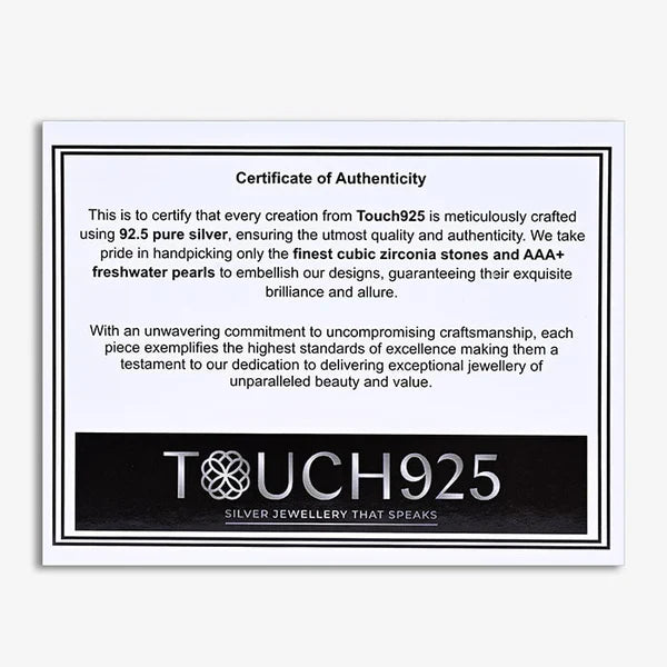 Silver Authenticity Certificate