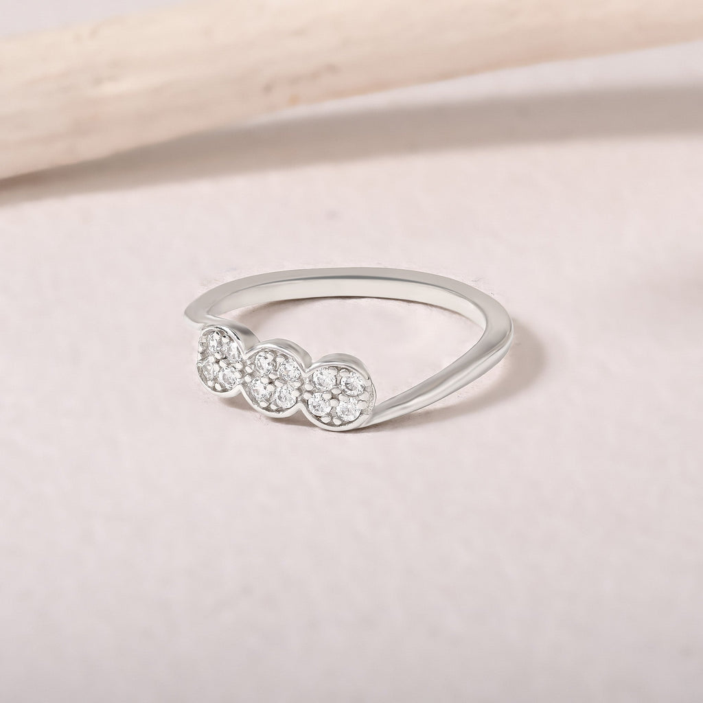 Eternal Circles Silver Ring