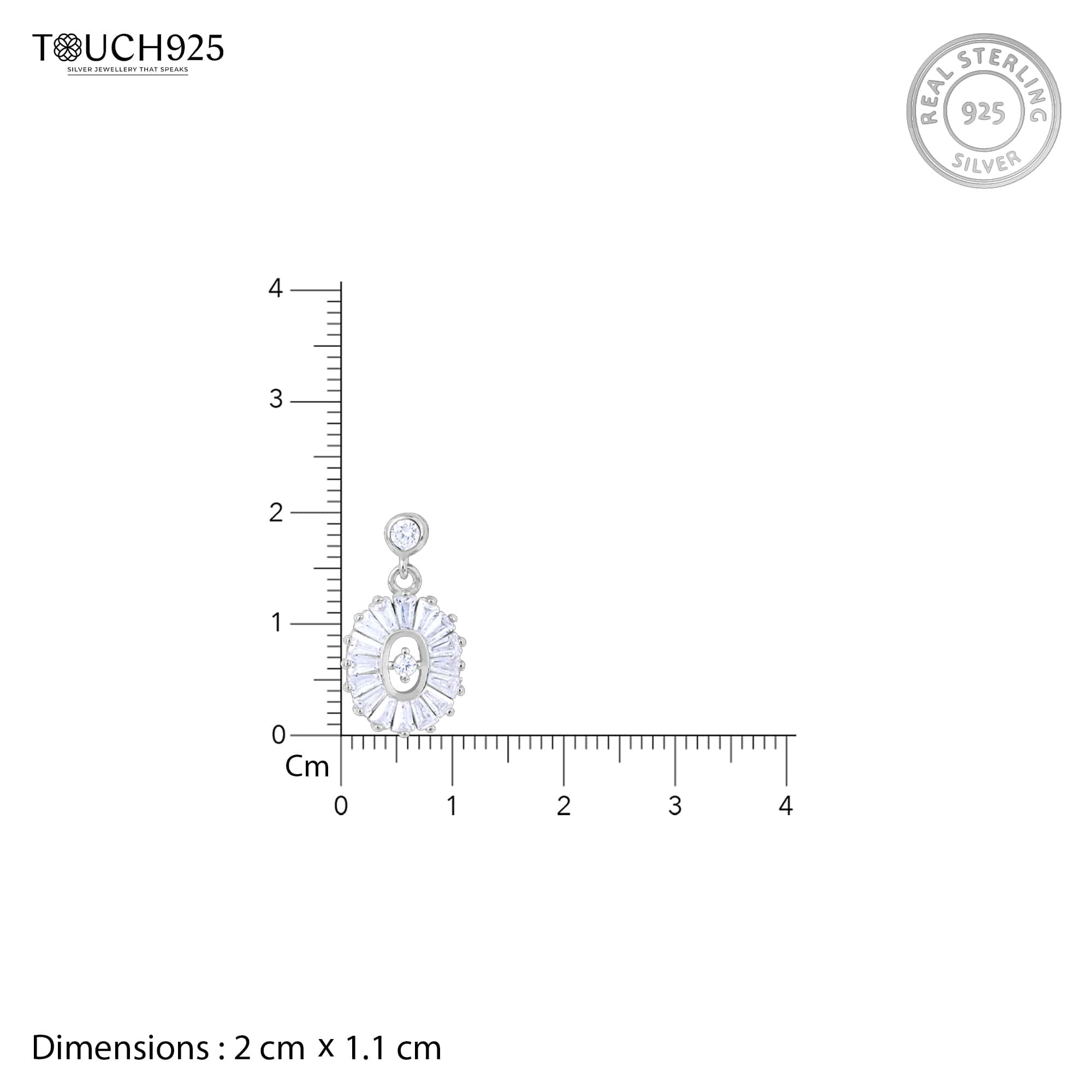 Radiant Oval Beads Earring