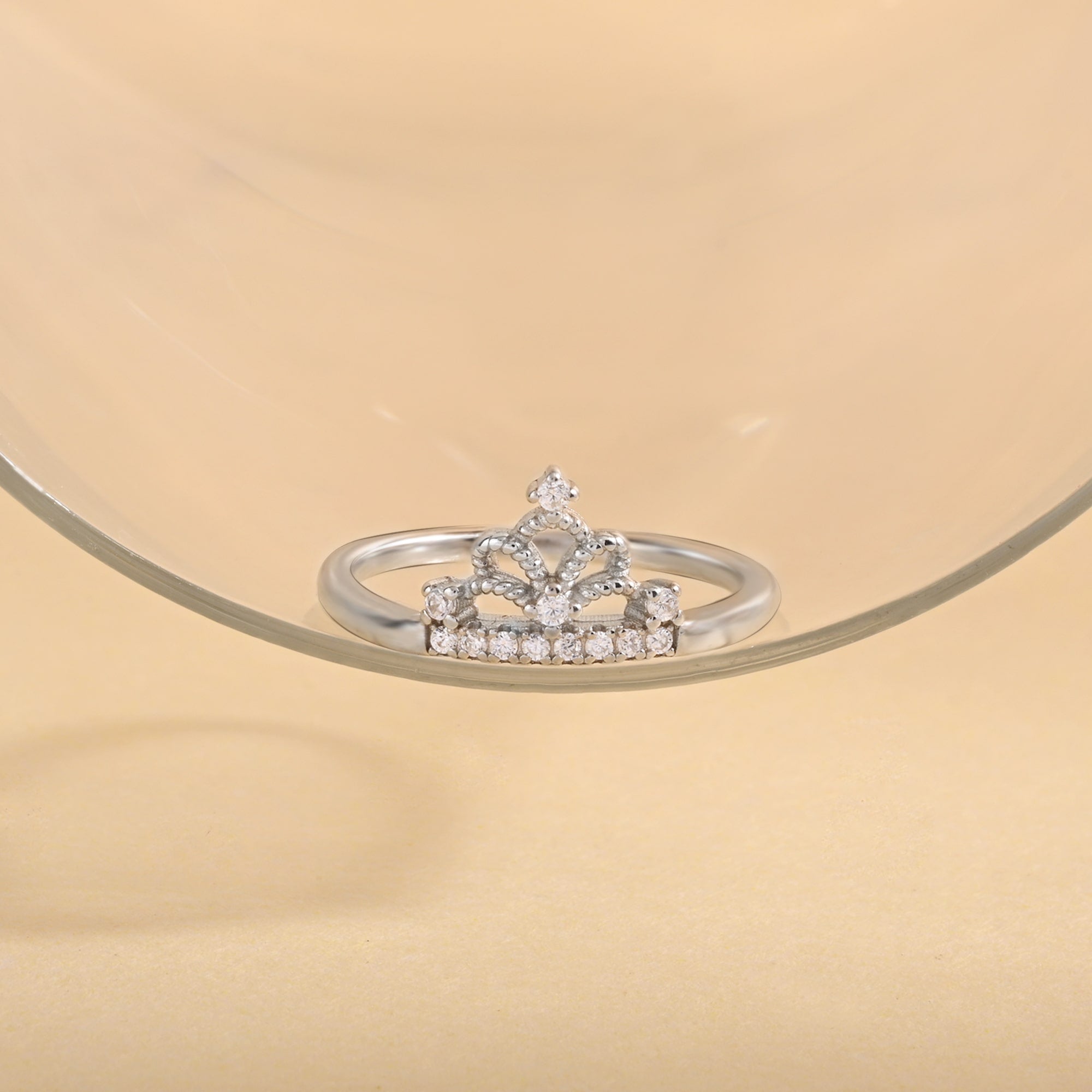 Royal Crown Silver Ring