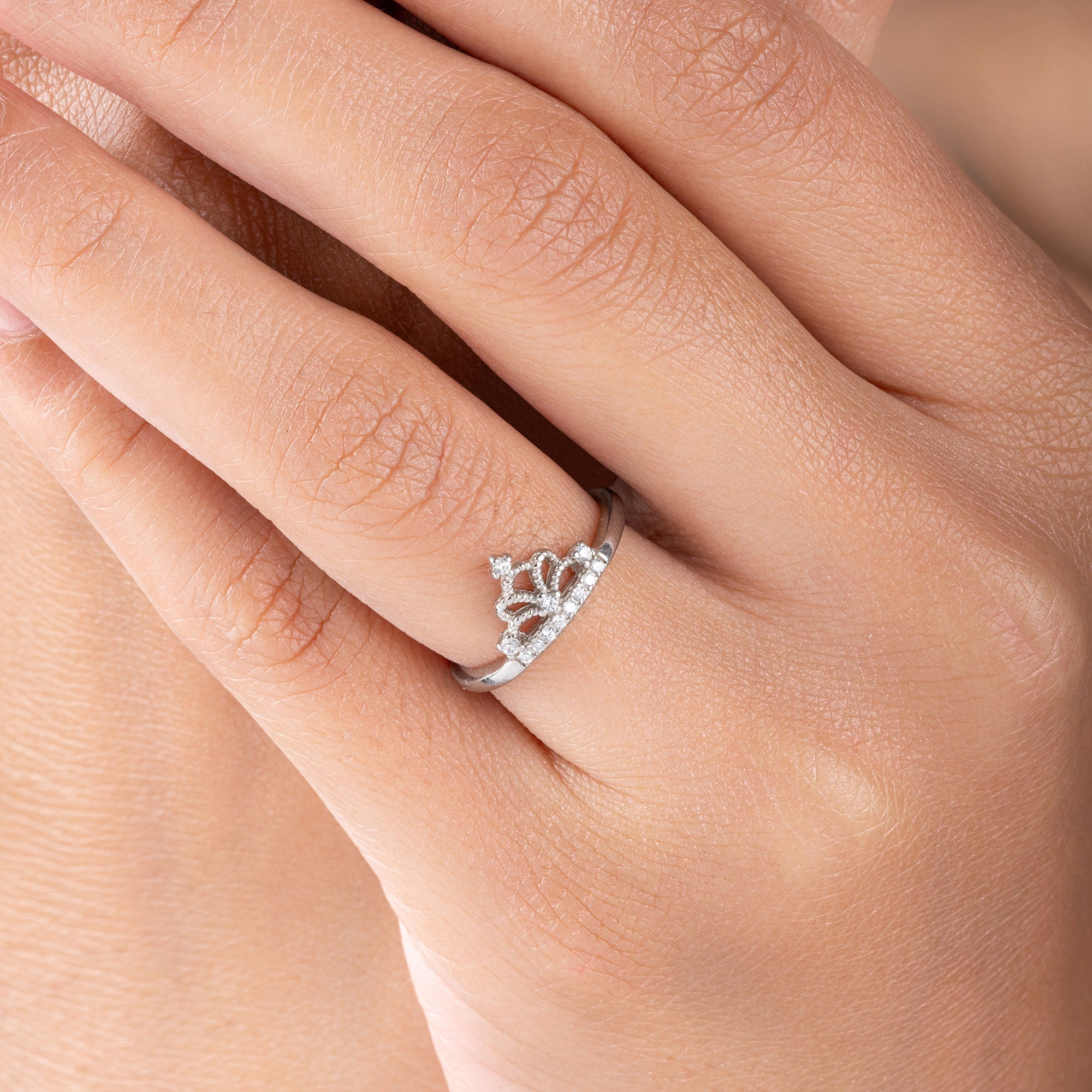 Royal Crown Silver Ring