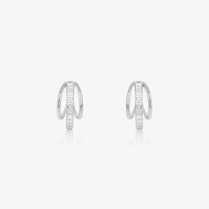 Structured Curvy Earring