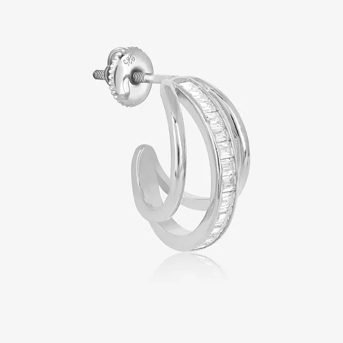 Structured Curvy Earring - Touch925