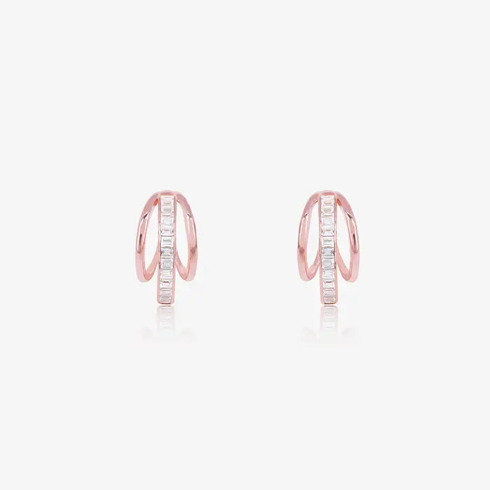 Structured Curvy Earring