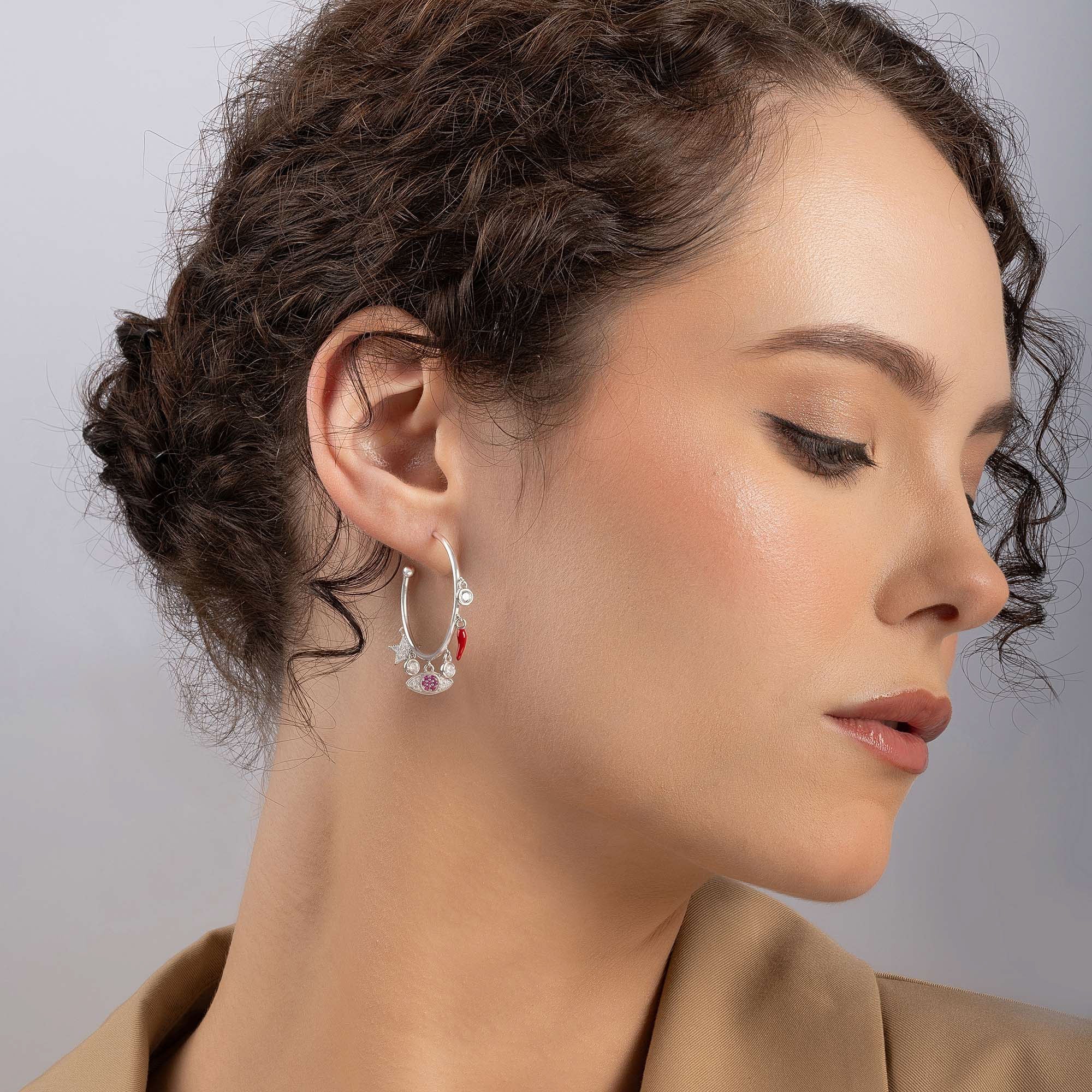 Celestial Gaze Hoops