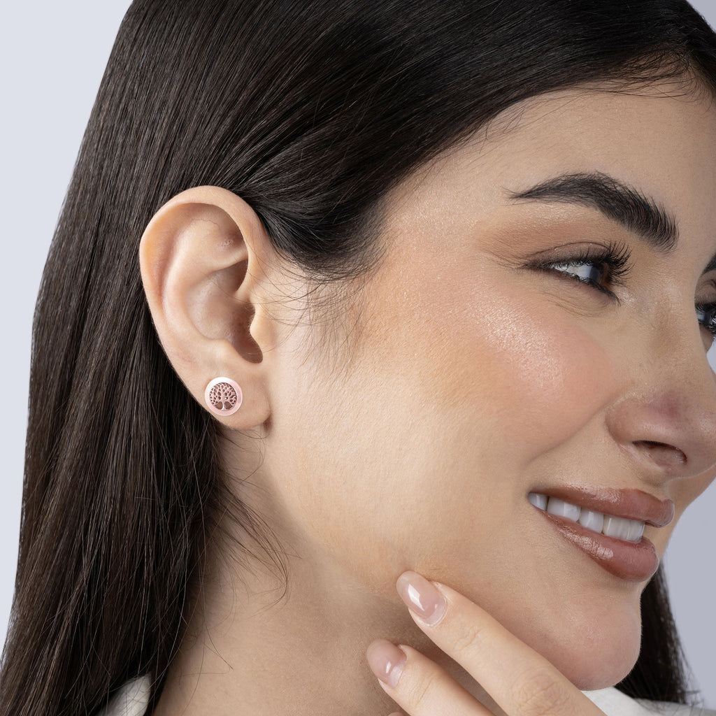 Tree of Life Silver Studs