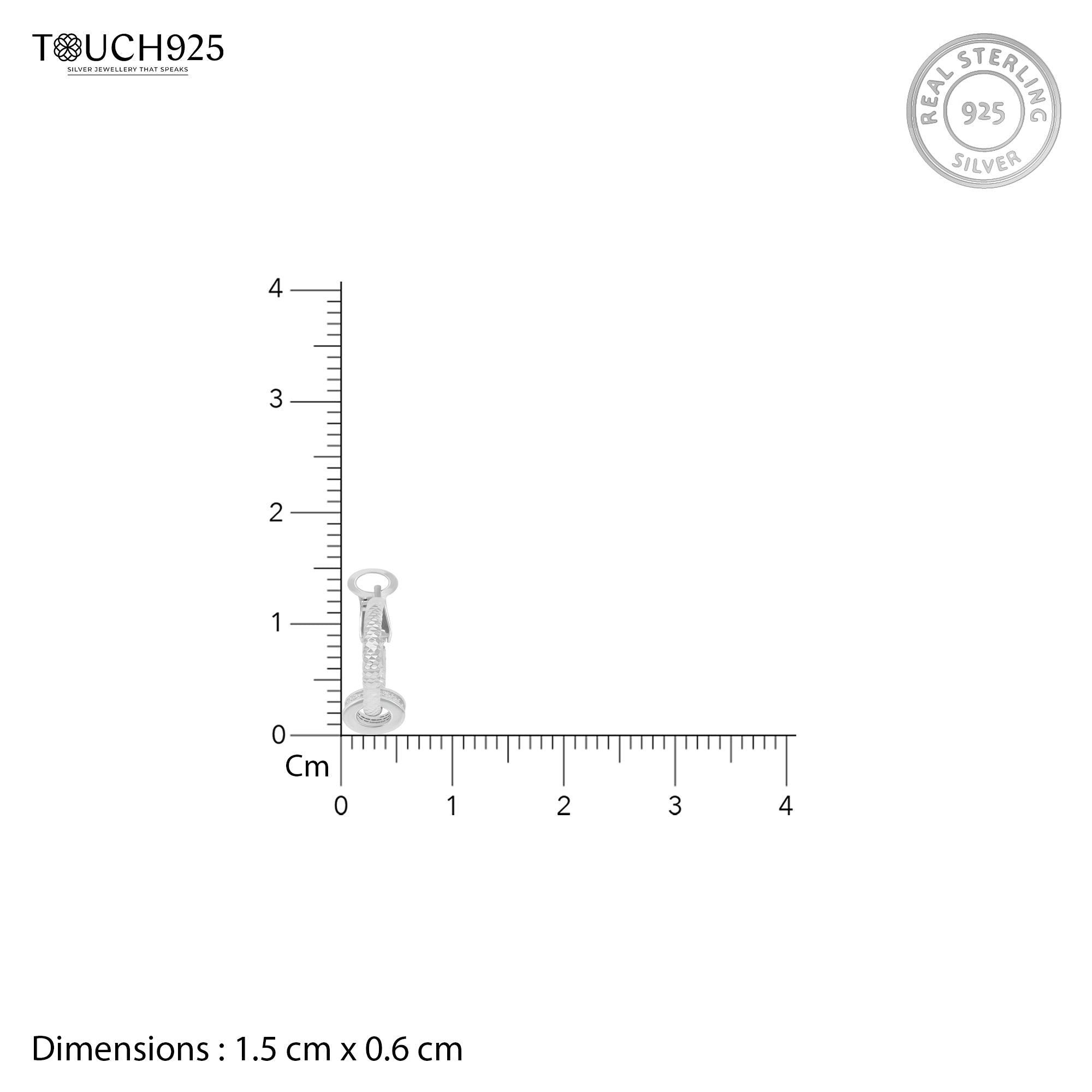 Circular Hollow Charms Bali