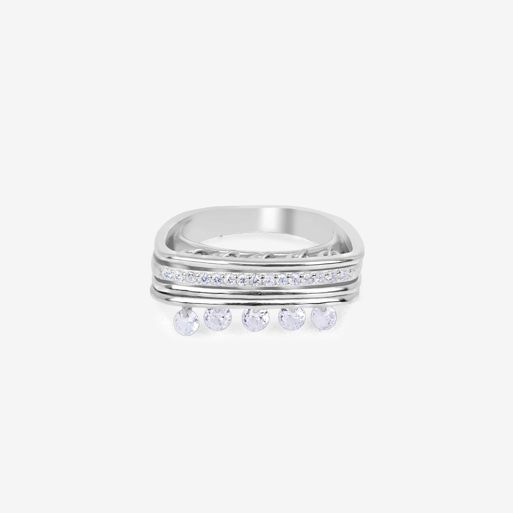 Pure Elegance Silver Ring