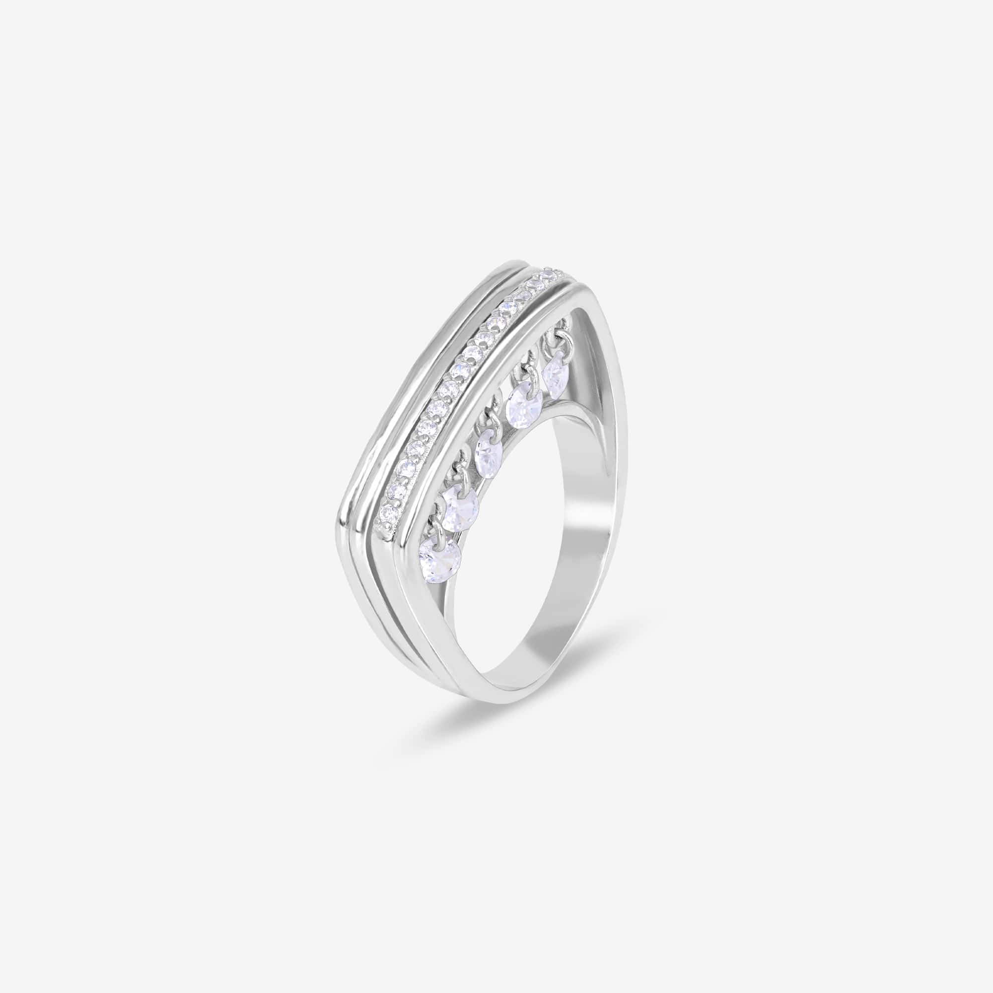 Pure Elegance Silver Ring