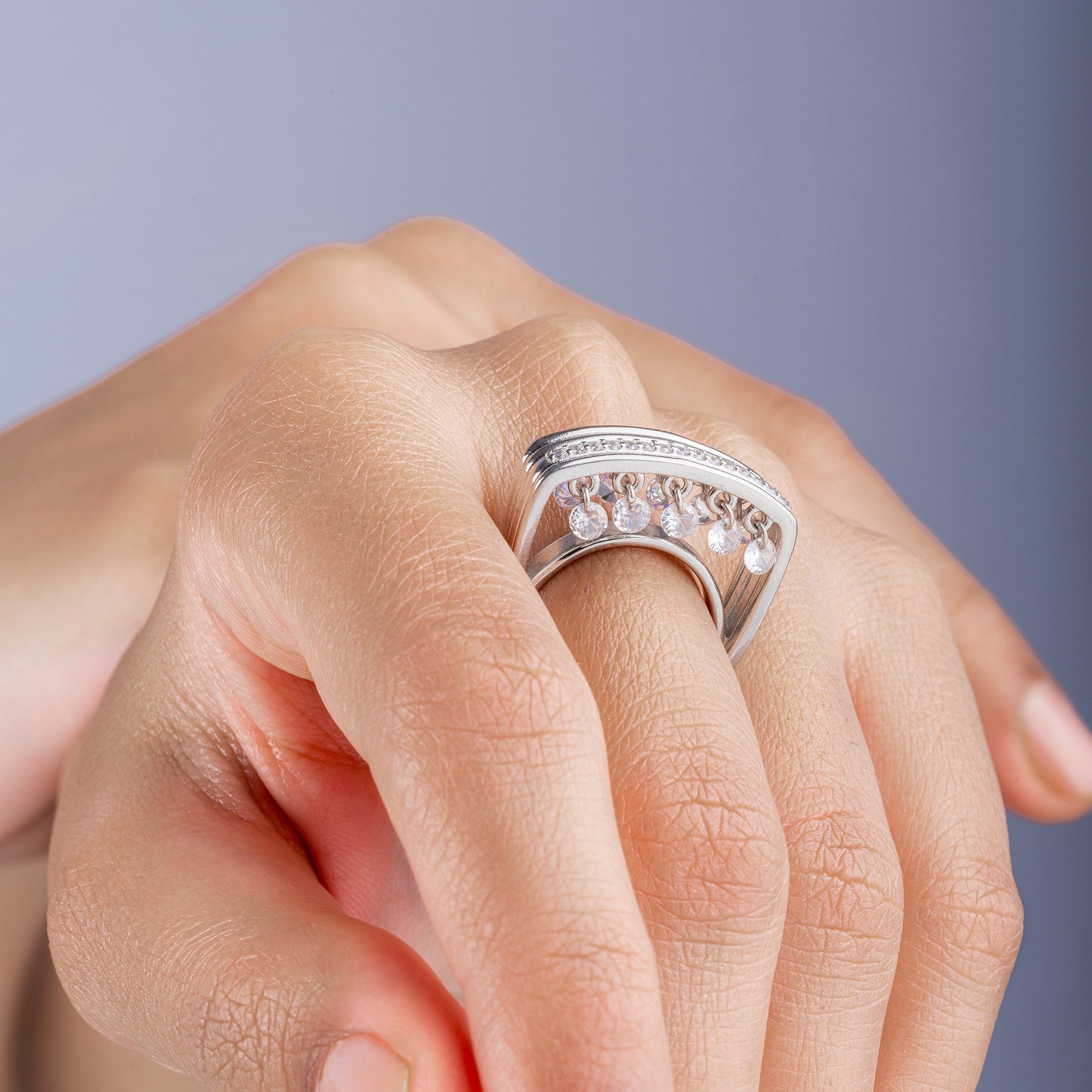 Pure Elegance Silver Ring